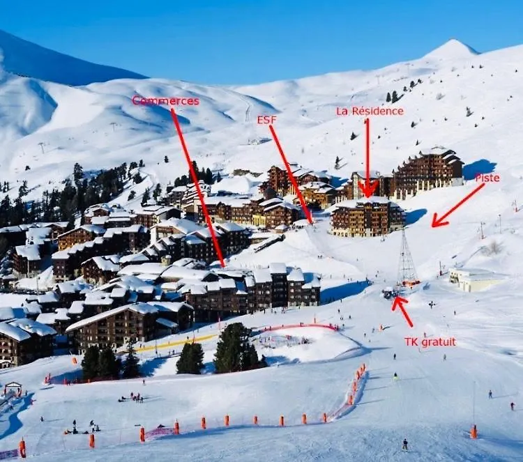 Nouveau A Belle Plagne - Pieds Des Pistes Et Esf ! La Plagne